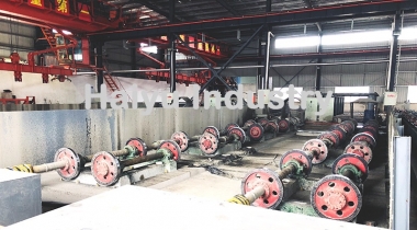 Concrete Pole Spinning Machine