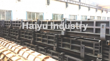 Solid Square Concrete Pile Mould